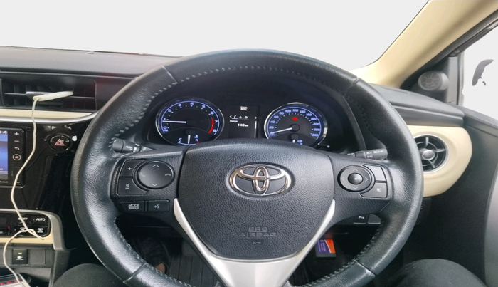 2017 Toyota Corolla Altis GL PETROL, Petrol, Manual, 17,227 km, interior
