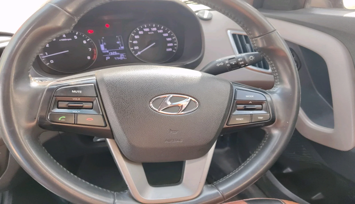 2016 Hyundai Creta SX PLUS AT 1.6 PETROL, Petrol, Automatic, 77,494 km, interior