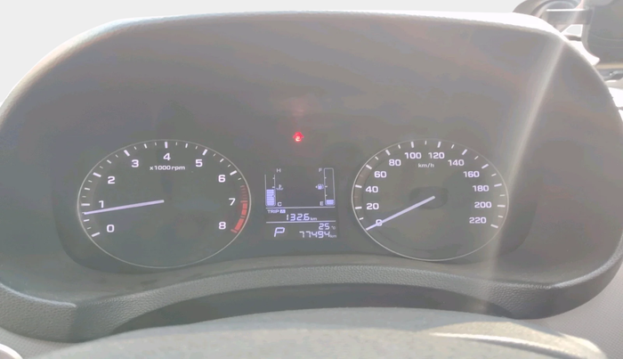 2016 Hyundai Creta SX PLUS AT 1.6 PETROL, Petrol, Automatic, 77,494 km, interior