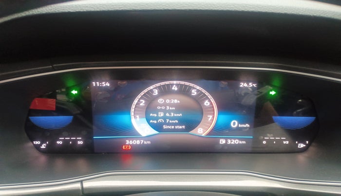 2023 Volkswagen TAIGUN TOPLINE 1.0 TSI MT, Petrol, Manual, 36,087 km, interior