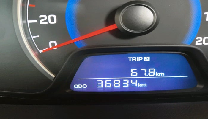 2013 Hyundai Grand i10 SPORTZ 1.2 KAPPA VTVT, Petrol, Manual, 36,834 km, interior