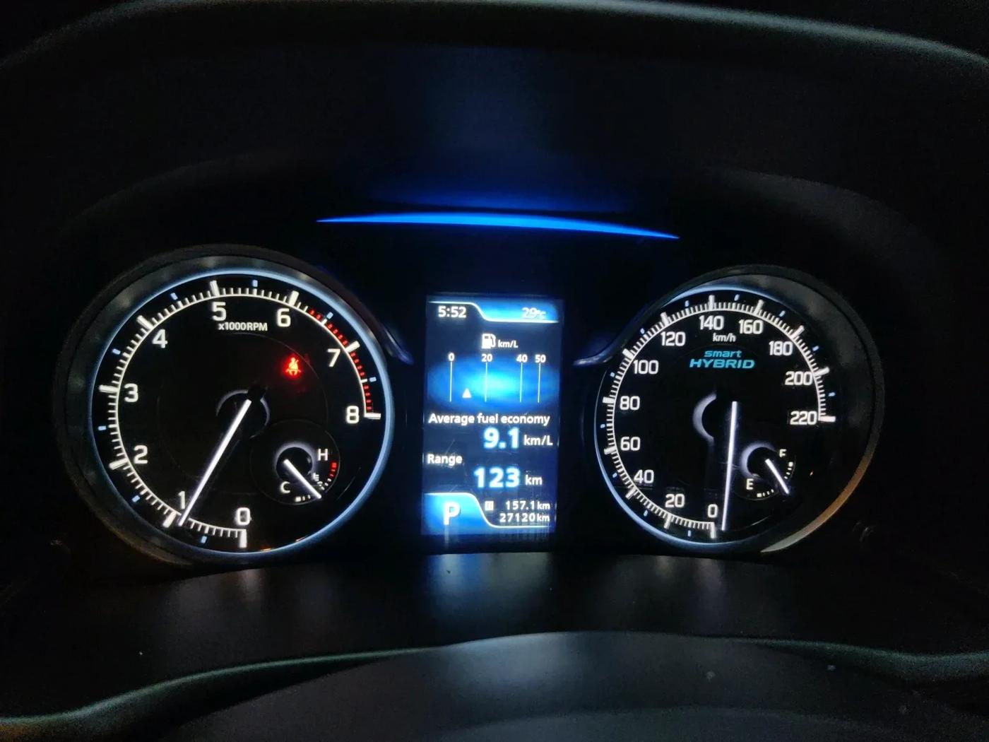 2020 Maruti XL6 ZETA AT, Petrol, Automatic, 27,120 km, interior