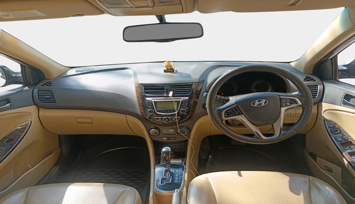 2014 Hyundai Verna FLUIDIC 1.6 CRDI SX AT, Diesel, Automatic, 84,285 km, interior