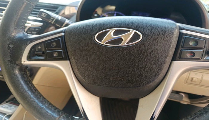 2014 Hyundai Verna FLUIDIC 1.6 CRDI SX AT, Diesel, Automatic, 84,285 km, interior