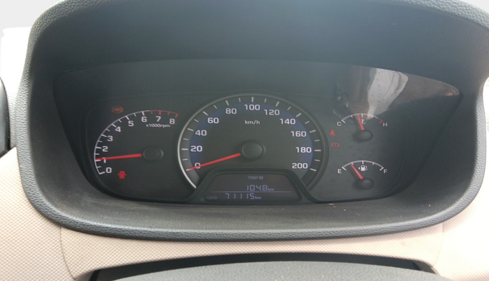 2015 Hyundai Xcent S (O) 1.2, Petrol, Manual, 71,115 km, interior