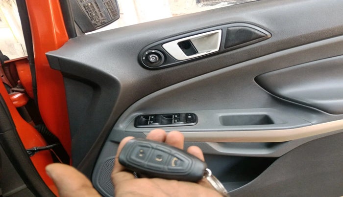 2017 Ford Ecosport TITANIUM 1.5L DIESEL, Diesel, Manual, 1,58,933 km, interior