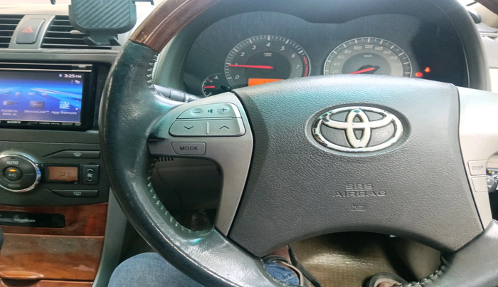 2011 Toyota Corolla Altis VL AT PETROL, Petrol, Automatic, 2,03,363 km, interior