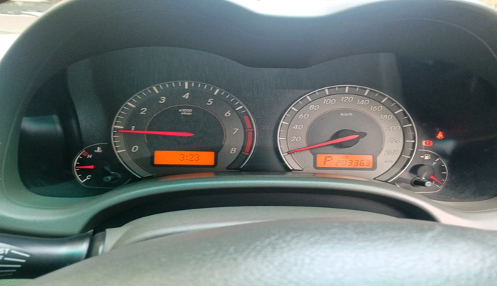 2011 Toyota Corolla Altis VL AT PETROL, Petrol, Automatic, 2,03,363 km, interior