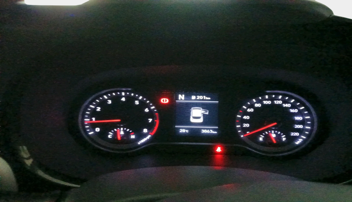 2024 Hyundai GRAND I10 NIOS SPORTZ AMT 1.2 KAPPA VTVT, Petrol, Automatic, 3,863 km, interior