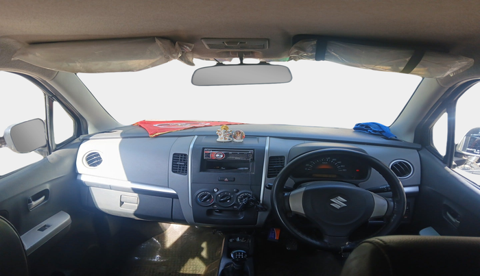 2011 Maruti Wagon R 1.0 LXI CNG, Petrol, Manual, 77,363 km, interior