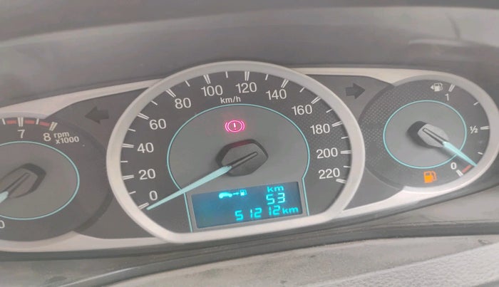 2015 Ford Figo Aspire TITANIUM PLUS 1.2 PETROL, Petrol, Manual, 51,212 km, interior