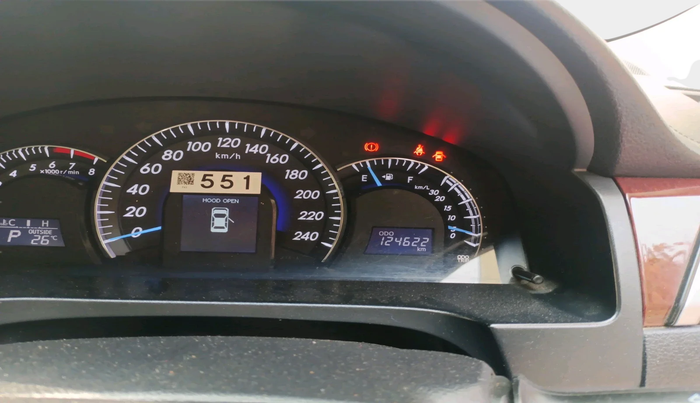 2014 Toyota Camry 2.5L AT, Petrol, Automatic, 1,24,622 km, interior