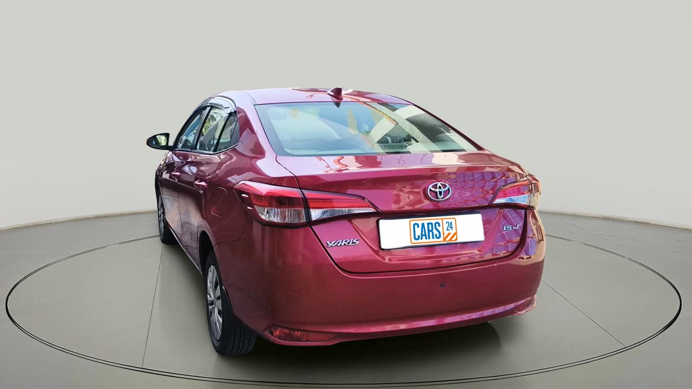 2018 Toyota YARIS J CVT, Petrol, Automatic, 1,08,784 km, exterior