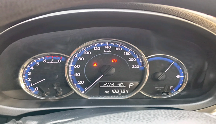 2018 Toyota YARIS J CVT, Petrol, Automatic, 1,08,784 km, interior