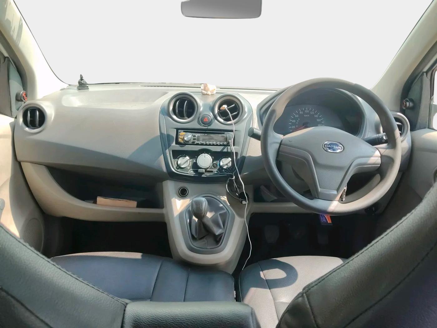 2015 Datsun Go A, Petrol, Manual, 1,28,166 km, interior