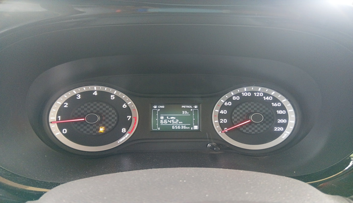 2021 Hyundai GRAND I10 NIOS SPORTZ 1.2 KAPPA VTVT CNG, Petrol, Manual, 65,636 km, interior