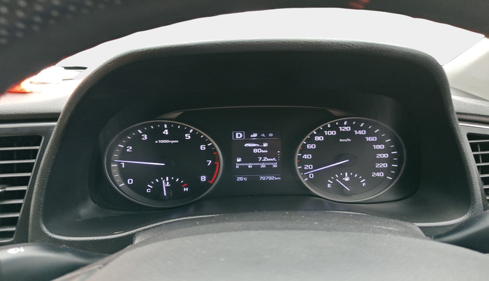 2017 Hyundai New Elantra 2.0 SX(O) AT PETROL, Petrol, Automatic, 70,893 km, interior