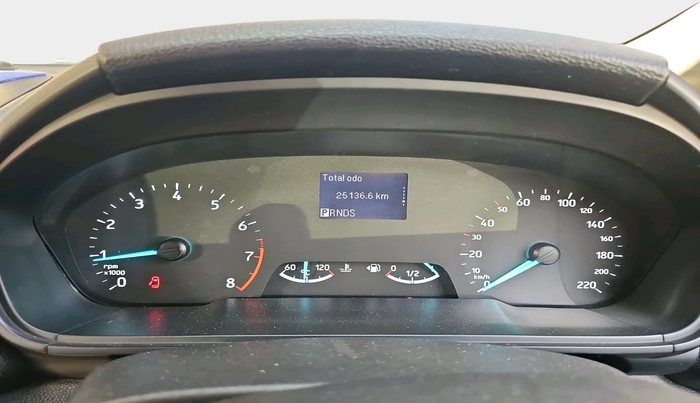 2018 Ford Ecosport TITANIUM + 1.5L PETROL AT, Petrol, Automatic, 25,136 km, interior