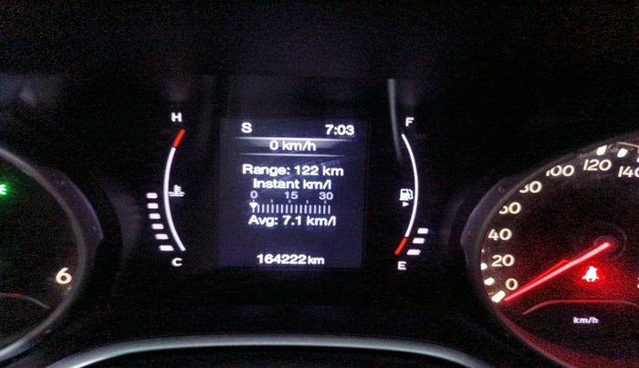 2017 Jeep Compass LIMITED 2.0 DIESEL, Diesel, Manual, 1,64,222 km, interior