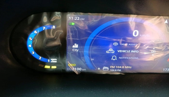 2024 Tata NEXON CREATIVE+ SUNROOF AMT 1.2 PETROL, Petrol, Automatic, 2,100 km, interior