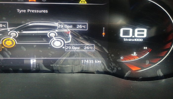 2022 MG ASTOR SAVVY 1.5 CVT, Petrol, Automatic, 17,435 km, interior