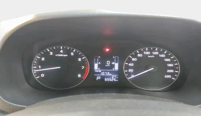 2017 Hyundai Creta SX PLUS AT 1.6 PETROL, Petrol, Automatic, 65,525 km, interior