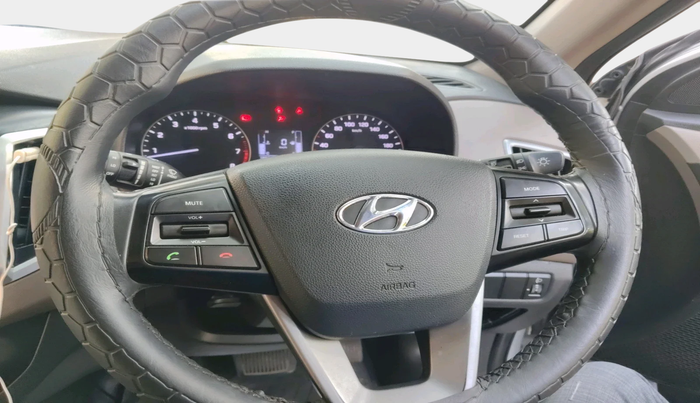 2017 Hyundai Creta SX PLUS AT 1.6 PETROL, Petrol, Automatic, 65,525 km, interior