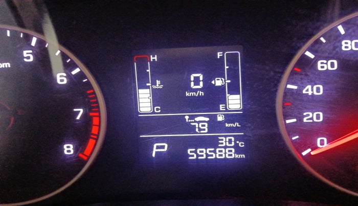 2019 Hyundai Elite i20 SPORTZ PLUS  1.2 CVT, Petrol, Automatic, 59,588 km, interior