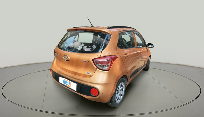 2017 Hyundai Grand i10 SPORTZ (O) 1.2 KAPPA VTVT, Petrol, Manual, 80,653 km, exterior