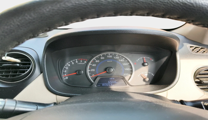 2017 Hyundai Grand i10 SPORTZ (O) 1.2 KAPPA VTVT, Petrol, Manual, 80,653 km, interior