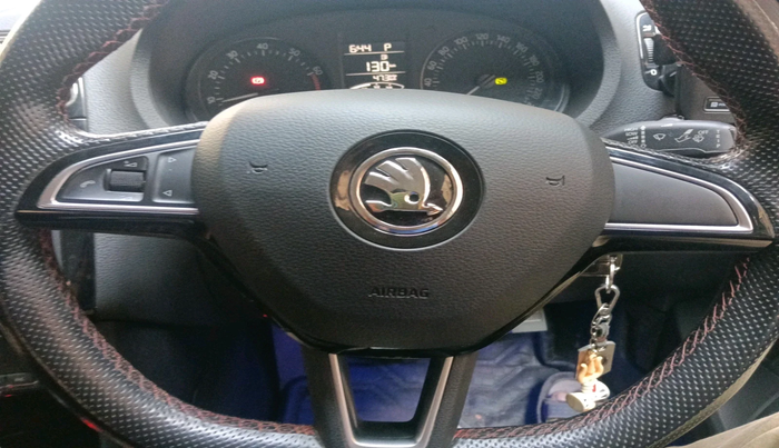 2017 Skoda Rapid Elegance 1.6 MPI AT, Petrol, Automatic, 25,642 km, interior