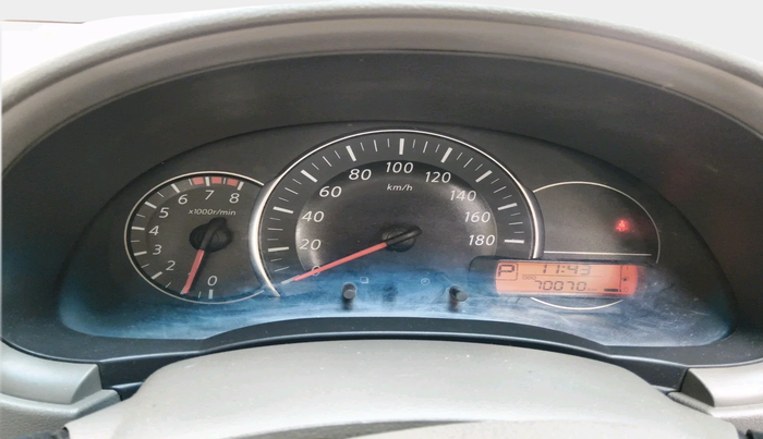 2013 Nissan Micra XV CVT, Petrol, Automatic, 70,070 km, interior