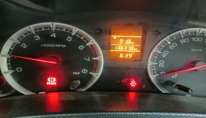 2013 Maruti Ertiga VXI CNG, Petrol, Manual, 1,36,378 km, interior