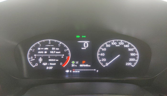 2023 Honda City 1.5L I-VTEC ZX CVT, Petrol, Automatic, 7,645 km, interior