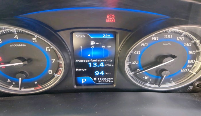 2018 Maruti Baleno ALPHA CVT PETROL 1.2, Petrol, Automatic, 50,507 km, interior