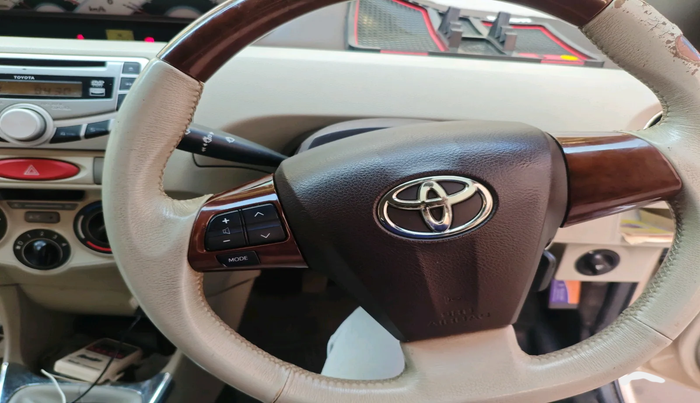 2011 Toyota Etios VX, Petrol, Manual, 47,227 km, interior