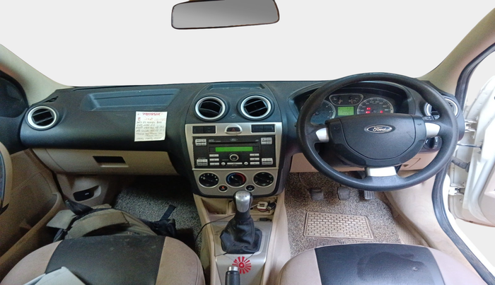 2010 Ford Fiesta ZXI 1.6 ABS PETROL, Petrol, Manual, 1,16,916 km, interior