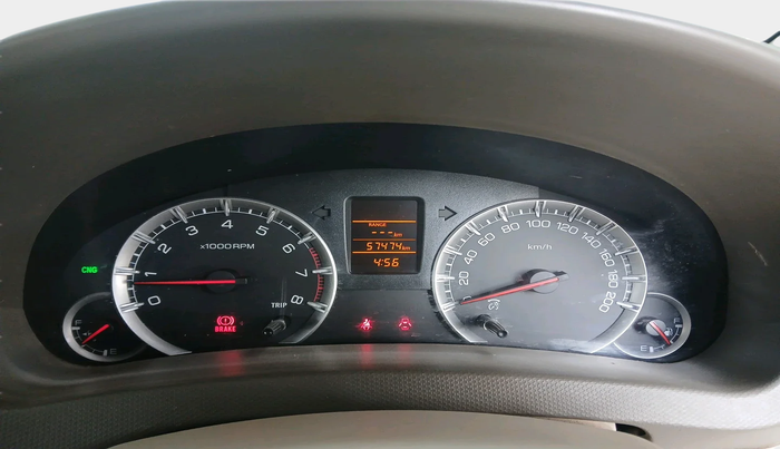 2018 Maruti Ertiga VXI CNG, Petrol, Manual, 57,474 km, interior