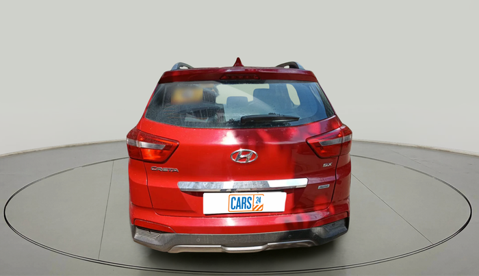 2017 Hyundai Creta SX PLUS AT 1.6 DIESEL, Diesel, Automatic, 1,02,319 km, exterior