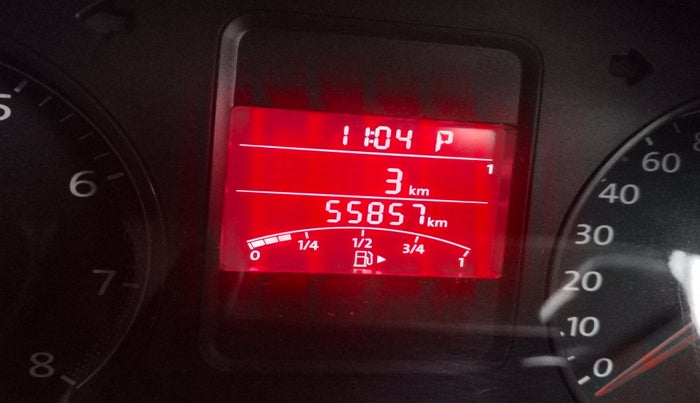 2012 Volkswagen Vento HIGHLINE PETROL AT, Petrol, Automatic, 55,857 km, interior