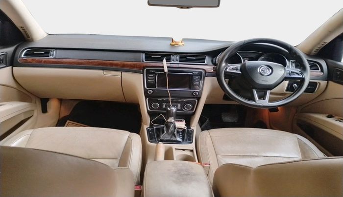 2015 Skoda Superb ELEGANCE 2.0 TDI CR AT, Diesel, Automatic, 1,00,689 km, interior