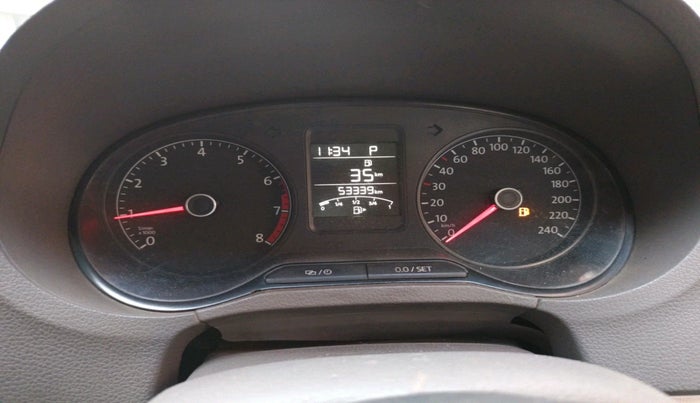 2016 Volkswagen Vento HIGHLINE PETROL AT, Petrol, Automatic, 53,339 km, interior