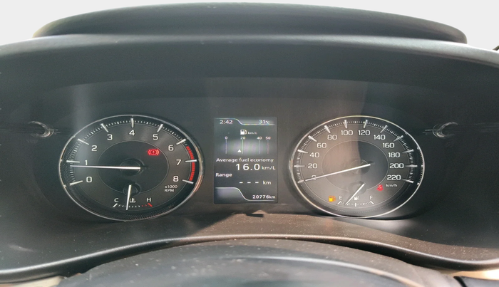 2022 Toyota Glanza V, Petrol, Manual, 20,776 km, interior