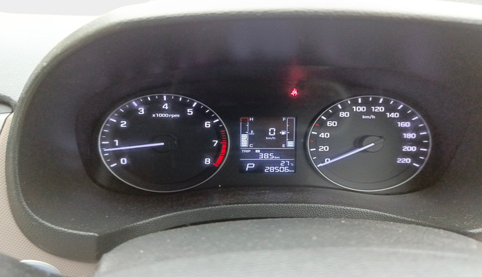 2017 Hyundai Creta SX PLUS AT 1.6 PETROL, Petrol, Automatic, 28,506 km, interior