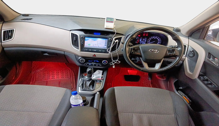 2017 Hyundai Creta SX PLUS AT 1.6 PETROL, Petrol, Automatic, 28,506 km, interior