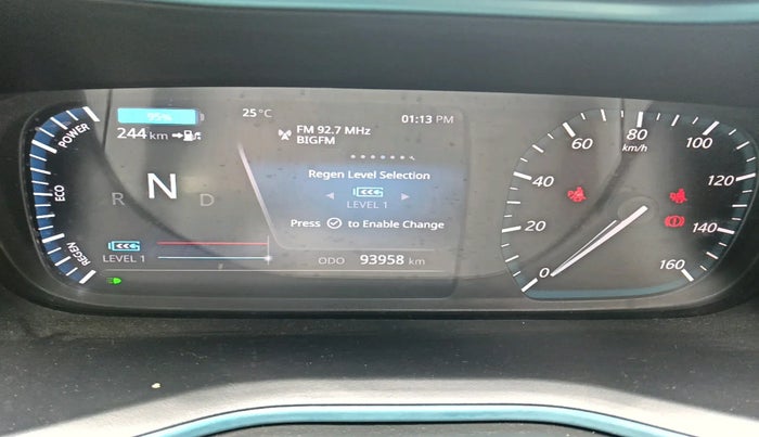 2022 Tata NEXON EV XZ PLUS, Electric, Automatic, 93,958 km, interior