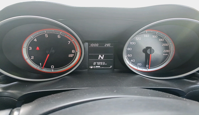 2020 Maruti Swift ZXI PLUS AMT, Petrol, Automatic, 87,893 km, interior