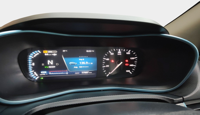 2021 Tata NEXON EV XZ PLUS LUX, Electric, Automatic, 77,997 km, interior