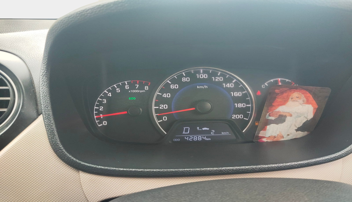 2017 Hyundai Grand i10 SPORTZ (O) AT 1.2 KAPPA VTVT, Petrol, Automatic, 42,884 km, interior