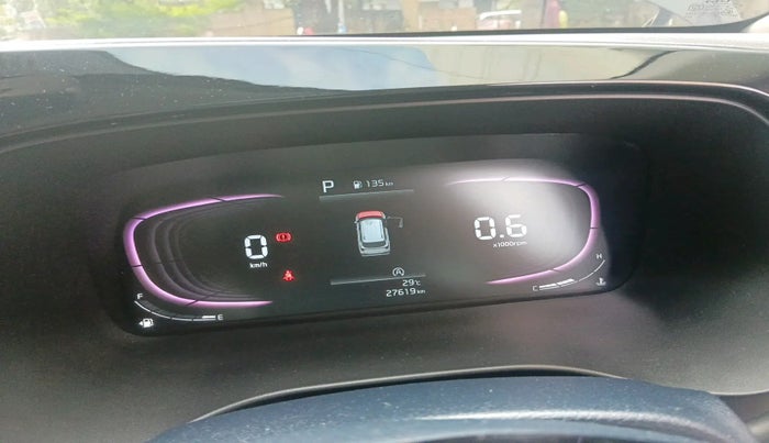 2023 KIA CARENS LUXURY PLUS 1.5 PETROL DCT 7 STR, Petrol, Automatic, 27,619 km, interior